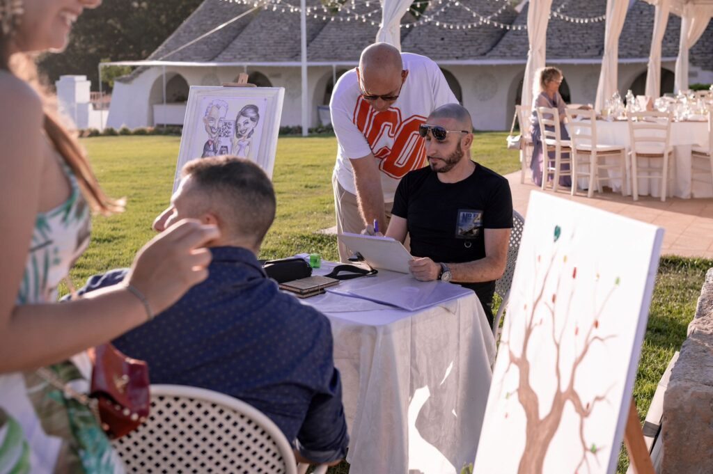 Il Caricaturista, caricature per matrimonio e eventi Lecce e provincia